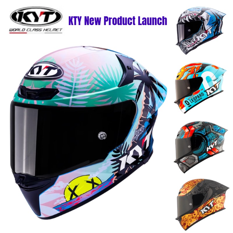 Carbon Fiber Lightweight Motorcycle Helmet - Kask motocyklowy KYT ST z włókna
