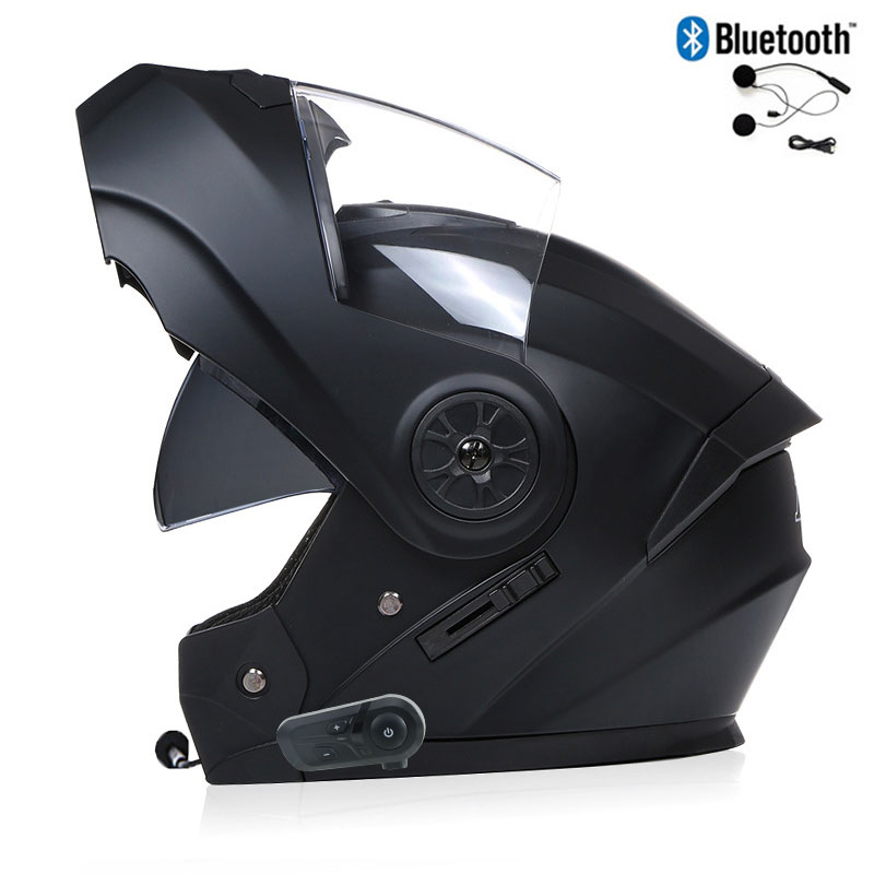 Full Face Motorcycle Helmet With Bluetooth - Męskie kaski motocyklowe Bluetooth Full Face