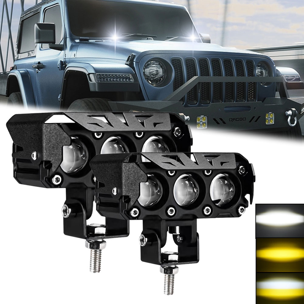 Universal Motorcycle Led Headlight Projector - 3-calowy projektor LED Motocyklowy reflektor LED
