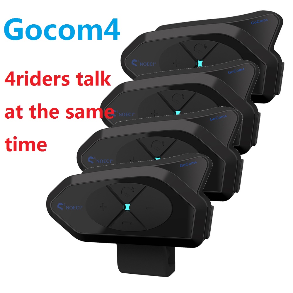 Universal Motorcycle Helmet Intercom Headset - GOCOM4 interkom motocyklowy na Bluetooth kask