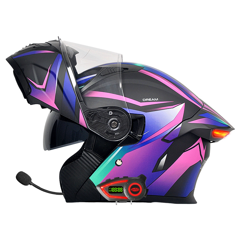 Kaski motocyklowe DOT z podwój – Modular Flip Up Motorcycle Helmet Dot Approved recenzja i cena