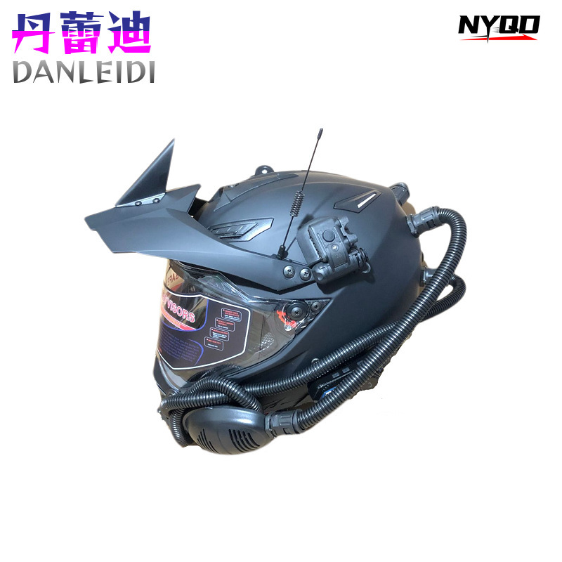 Kask rajdowy kask motocyklowy  – Full Face Motorcycle Helmet With Bluetooth recenzja i cena