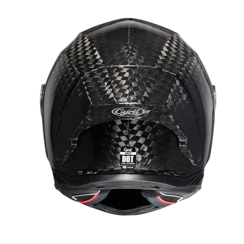 Unisex lekkie włókno węglowe k – Carbon Fiber Lightweight Motorcycle Helmet recenzja i cena