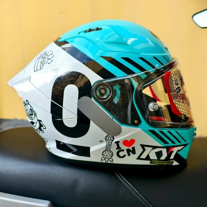 Kask motocyklowy KYT ST z włók – Carbon Fiber Lightweight Motorcycle Helmet recenzja i cena