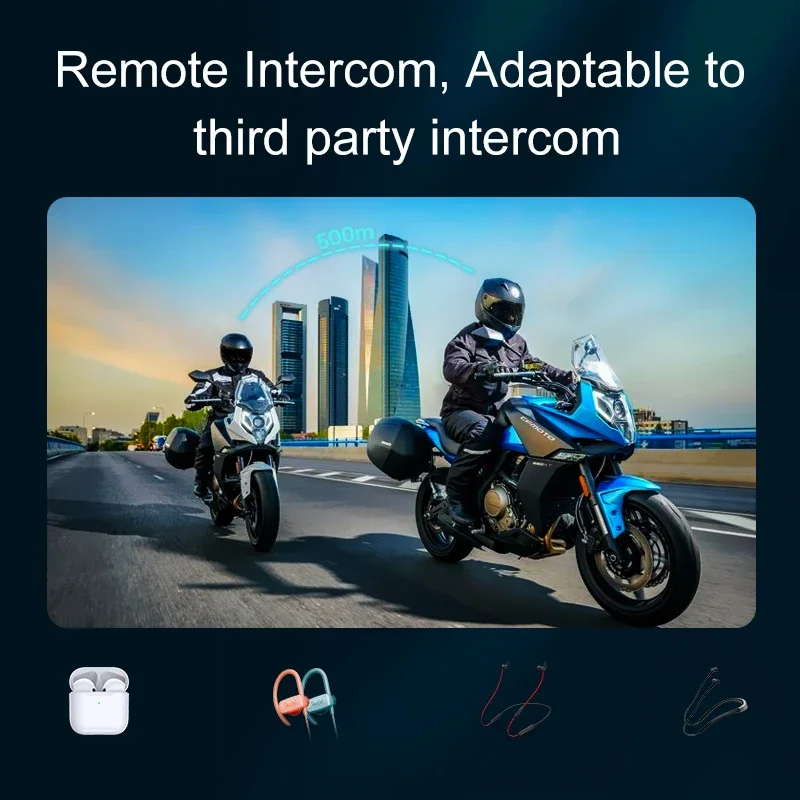 Zestaw słuchawkowy motocyklowy – Universal Motorcycle Helmet Intercom Headset recenzja i cena