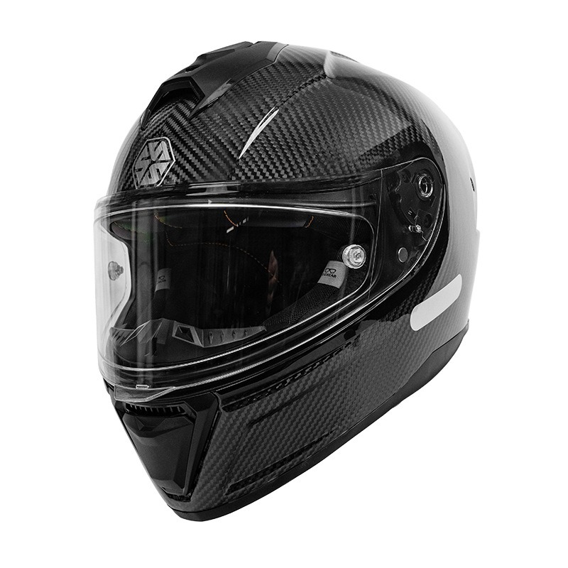 Kask motocyklowy z włókna węgl – Carbon Fiber Lightweight Motorcycle Helmet recenzja i cena