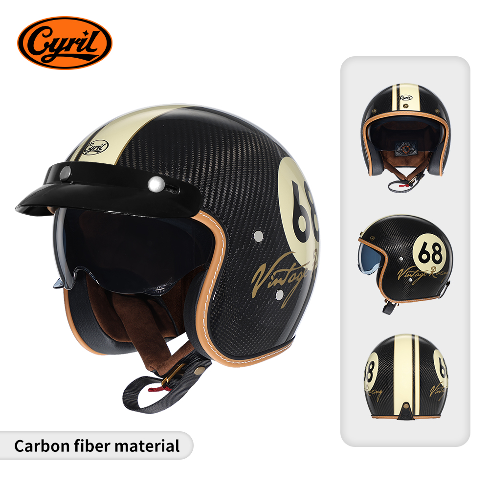 Lekkie kaski motocyklowe z włó – Carbon Fiber Lightweight Motorcycle Helmet recenzja i cena
