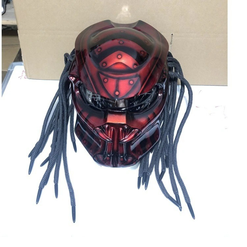 HOT Racing Predator Kask motoc – Custom Predator Motorcycle Helmet recenzja i cena