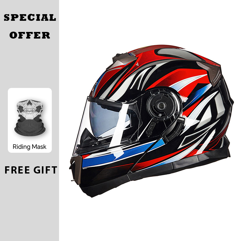 Kaski motocyklowe Modularne Ka – Modular Flip Up Motorcycle Helmet Dot Approved recenzja i cena