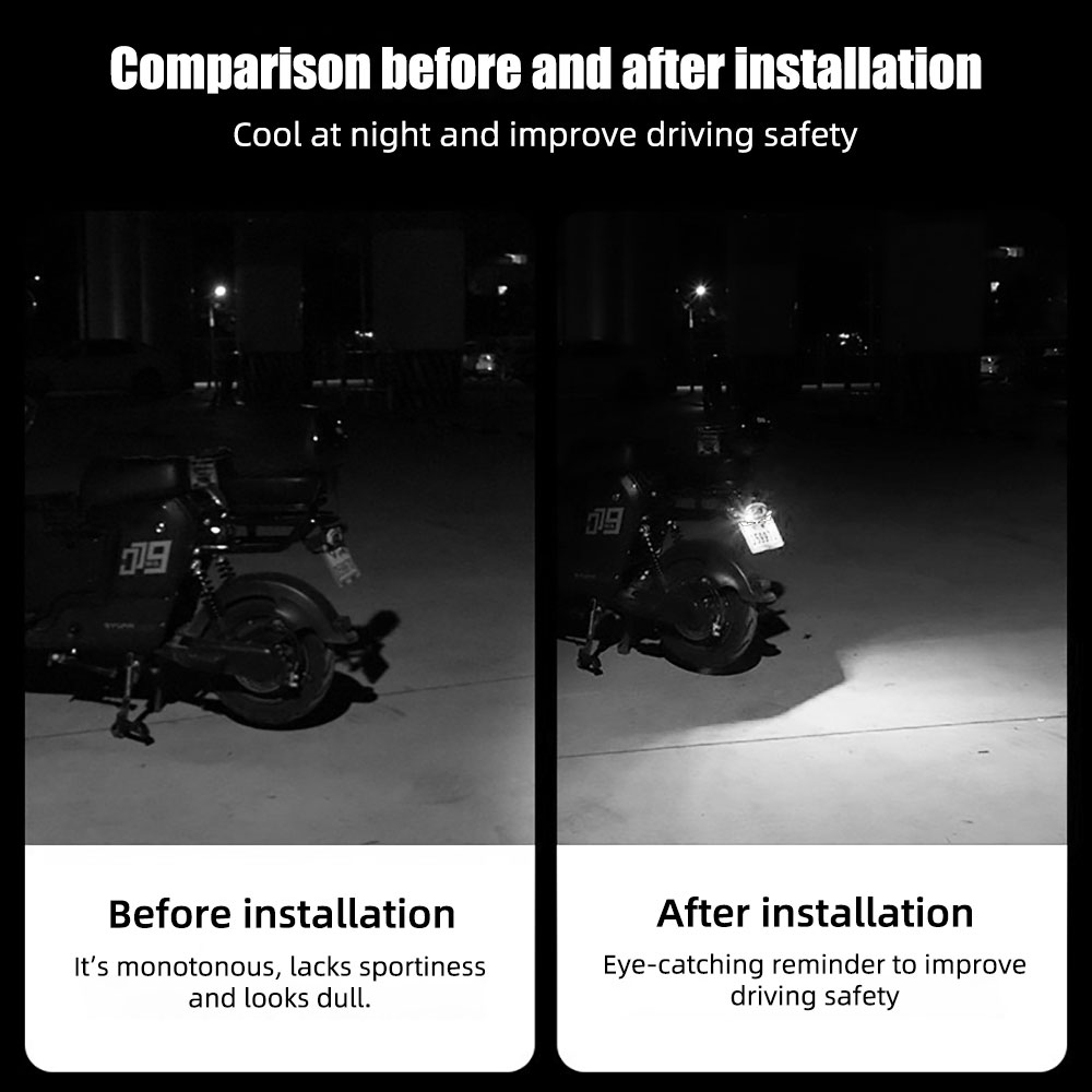 2 szt. LED Diabelskie Oko Świa – Universal Motorcycle Led Headlight Projector recenzja i cena