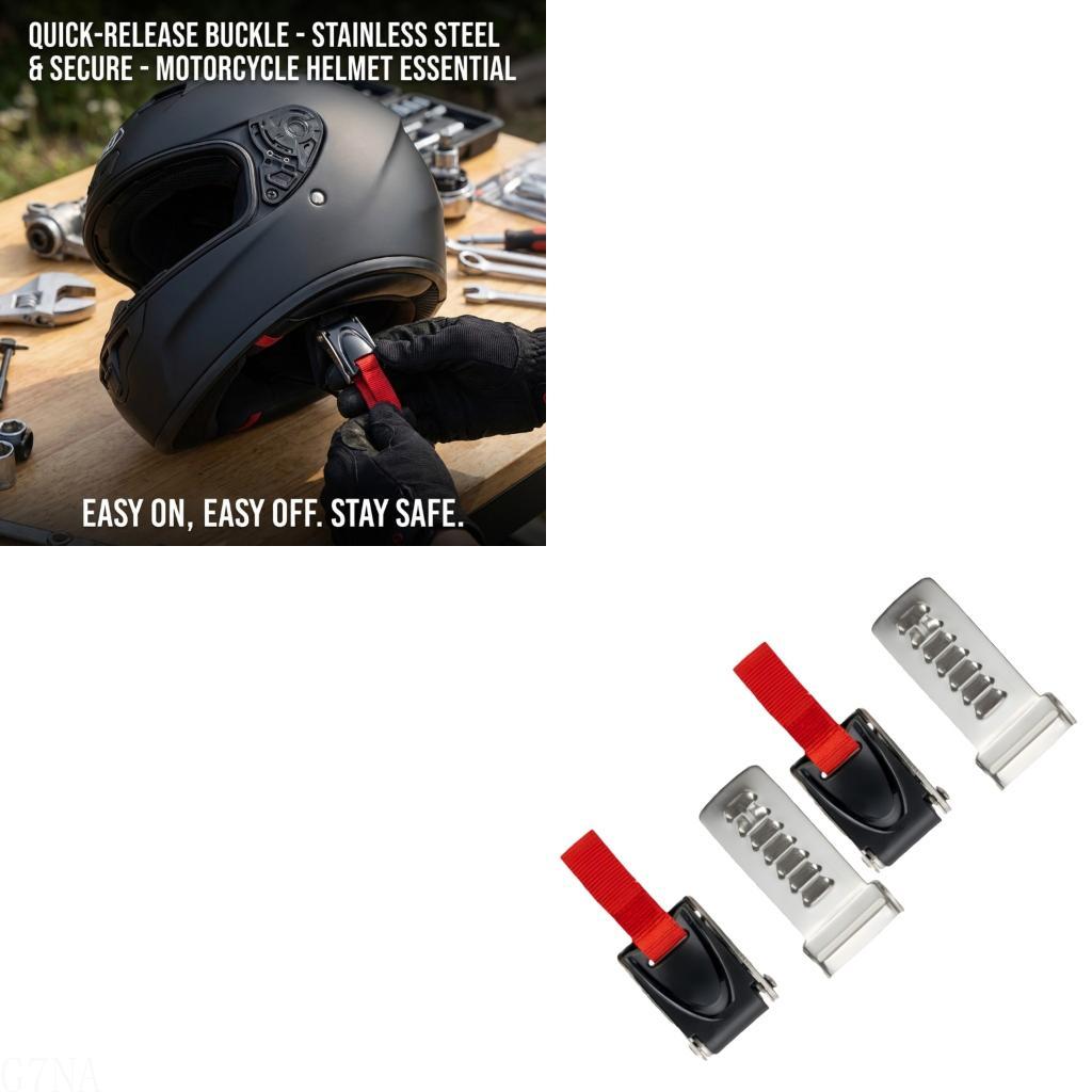 Kaski motocyklowe G7NA ze stal – Quick Release Buckle Motorcycle Helmet recenzja i cena