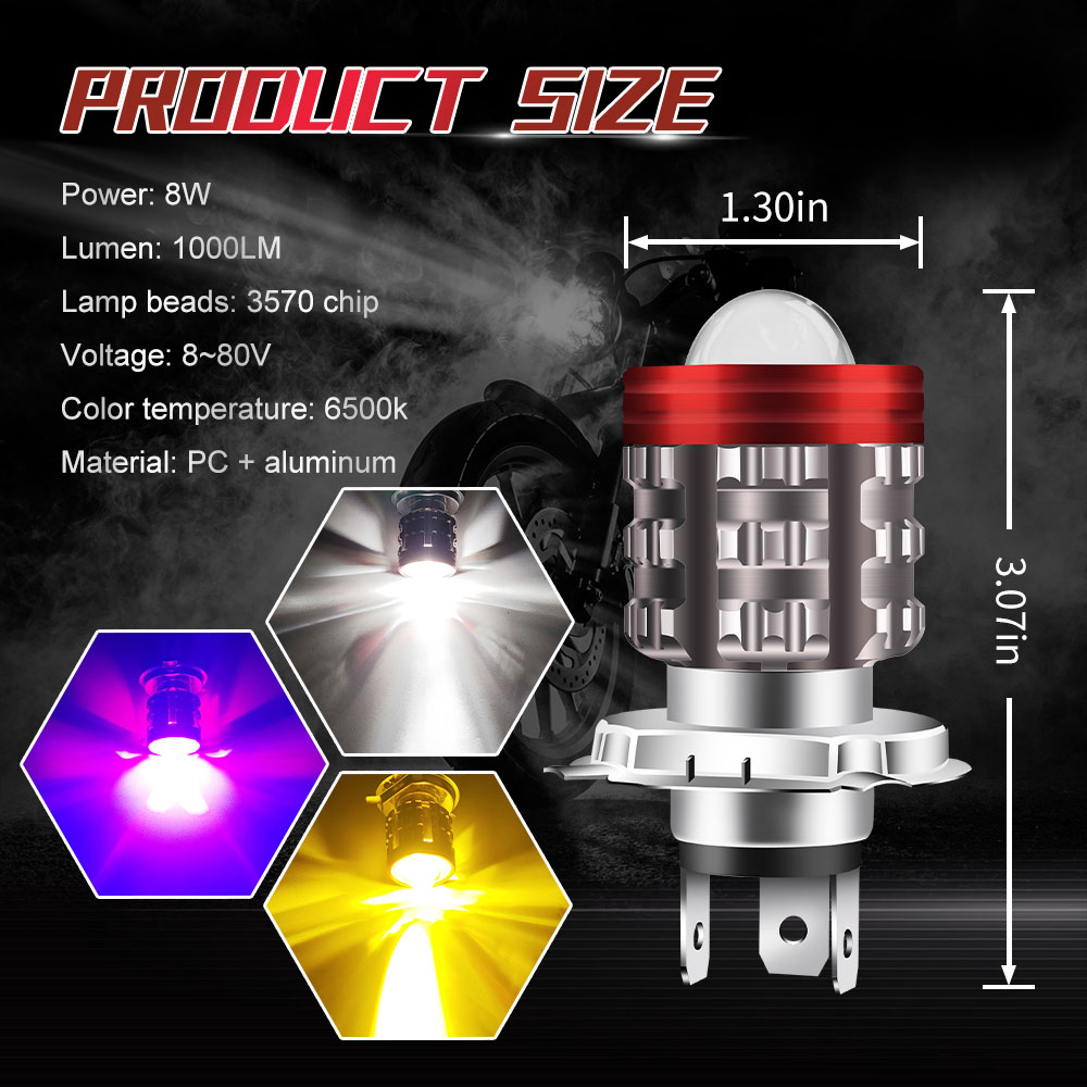 Uniwersalny reflektor motocykl – Universal Motorcycle Led Headlight Projector recenzja i cena