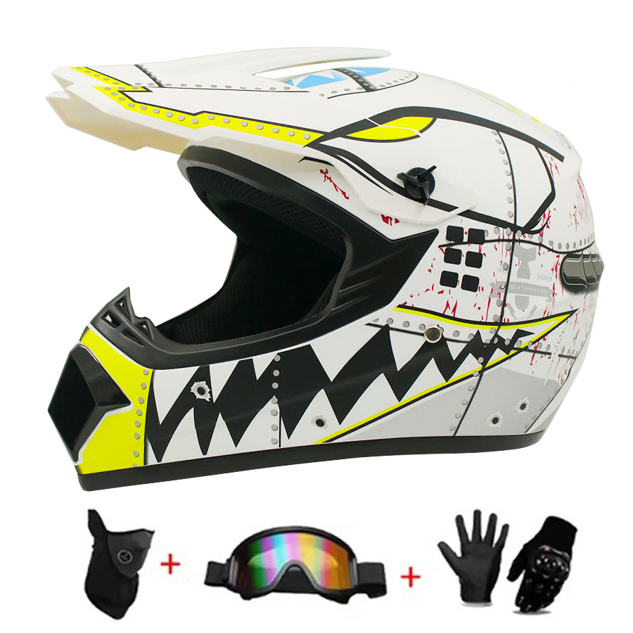 Zestaw kasków motocrossowych i – Off Road Motocross Helmet Goggles Set recenzja i cena