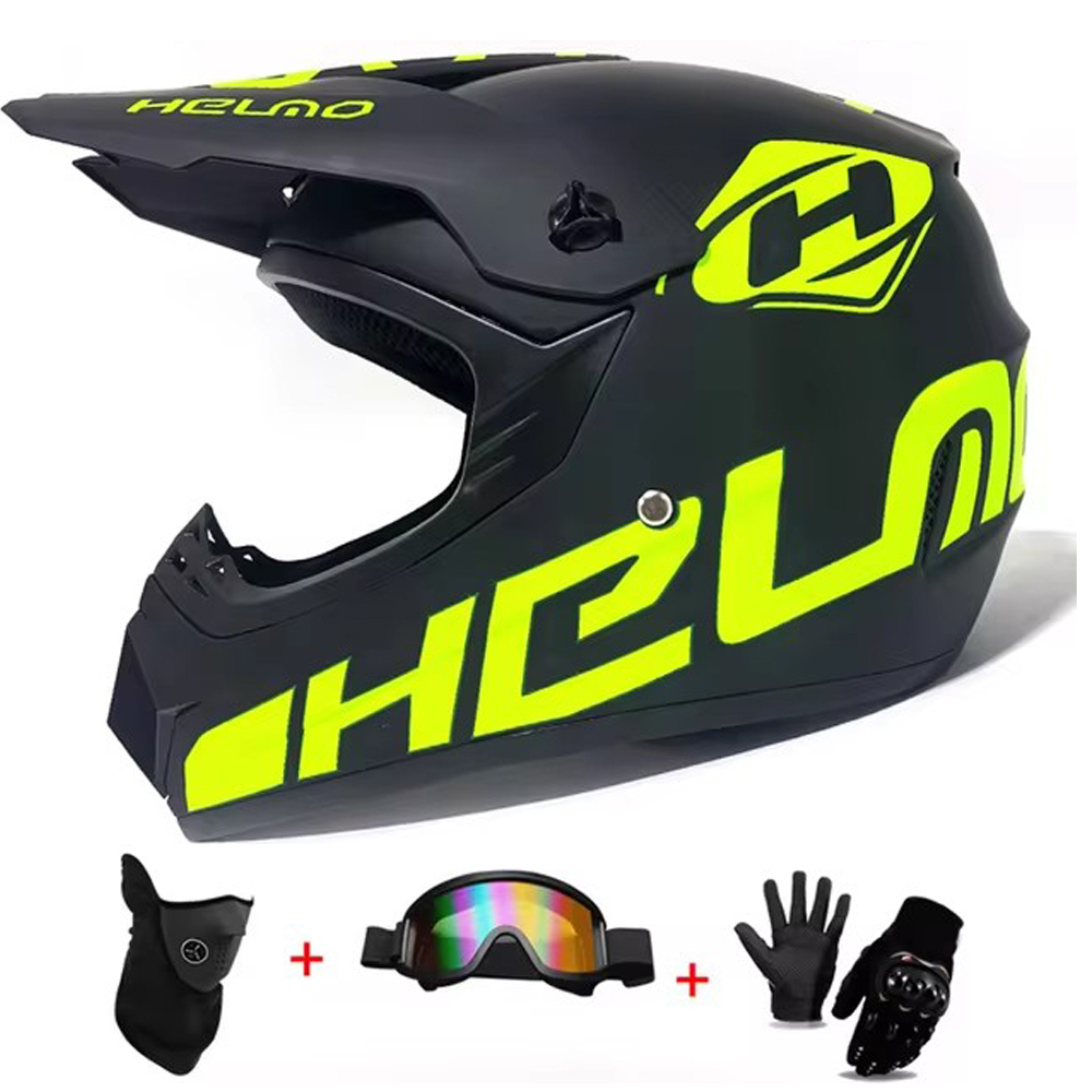 Zestaw kasków motocrossowych i – Off Road Motocross Helmet Goggles Set recenzja i cena