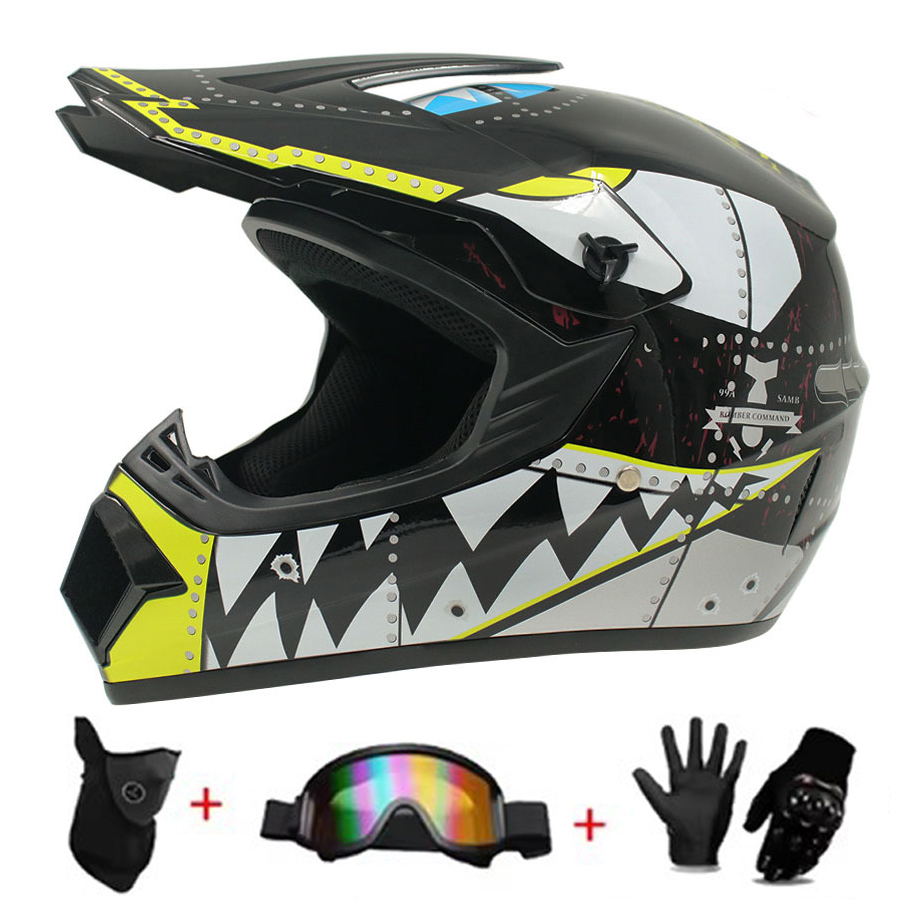 Zestaw kasków motocrossowych i – Off Road Motocross Helmet Goggles Set recenzja i cena