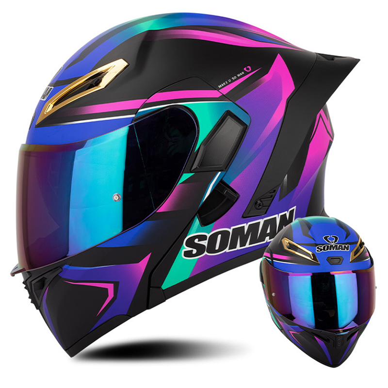 DOT Approved Men Motorcycle He – Modular Flip Up Motorcycle Helmet Dot Approved recenzja i cena