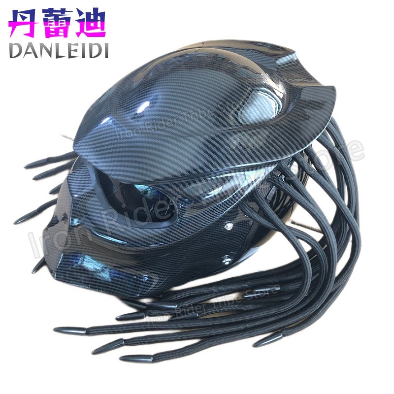 Kask motocyklowy integralny HO – Custom Predator Motorcycle Helmet recenzja i cena