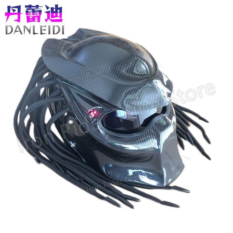 Kask motocyklowy integralny HO – Custom Predator Motorcycle Helmet recenzja i cena