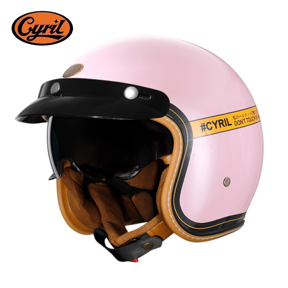Retro kask motocyklowy typu op – Vintage Open Face Retro Helmet recenzja i cena