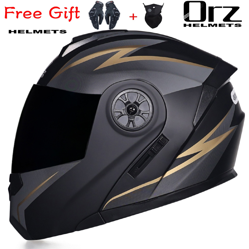 ORZ-161 Najnowszy kask motocyk – Dual Visor Motorcycle Racing Helmet recenzja i cena