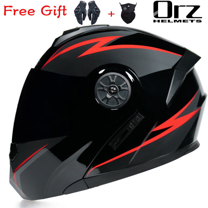 ORZ-161 Najnowszy kask motocyk – Dual Visor Motorcycle Racing Helmet recenzja i cena