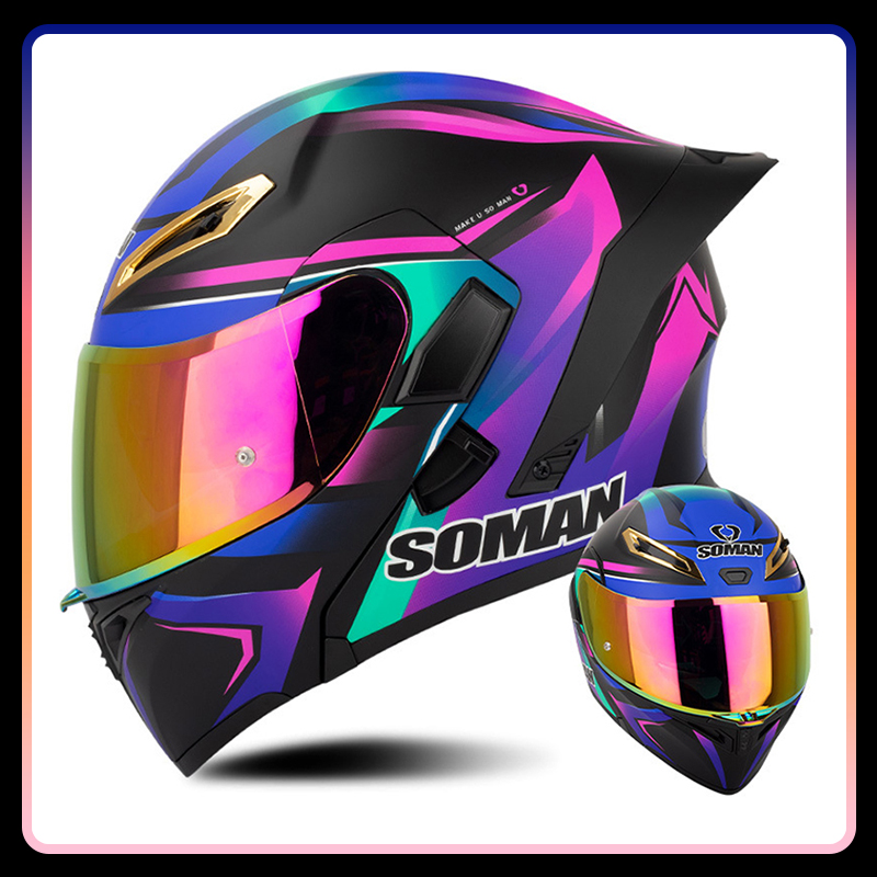 Mężczyźni Kobiety Kaski motocy – Modular Flip Up Motorcycle Helmet Dot Approved recenzja i cena