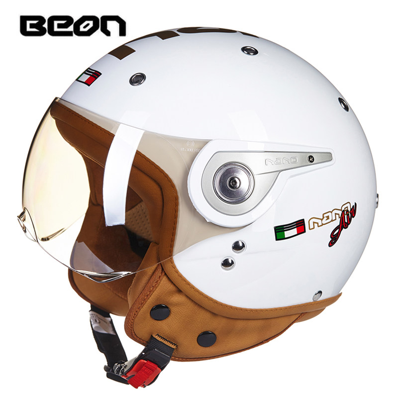 BEON B-110 kask motocyklowy be – Vintage Open Face Retro Helmet recenzja i cena
