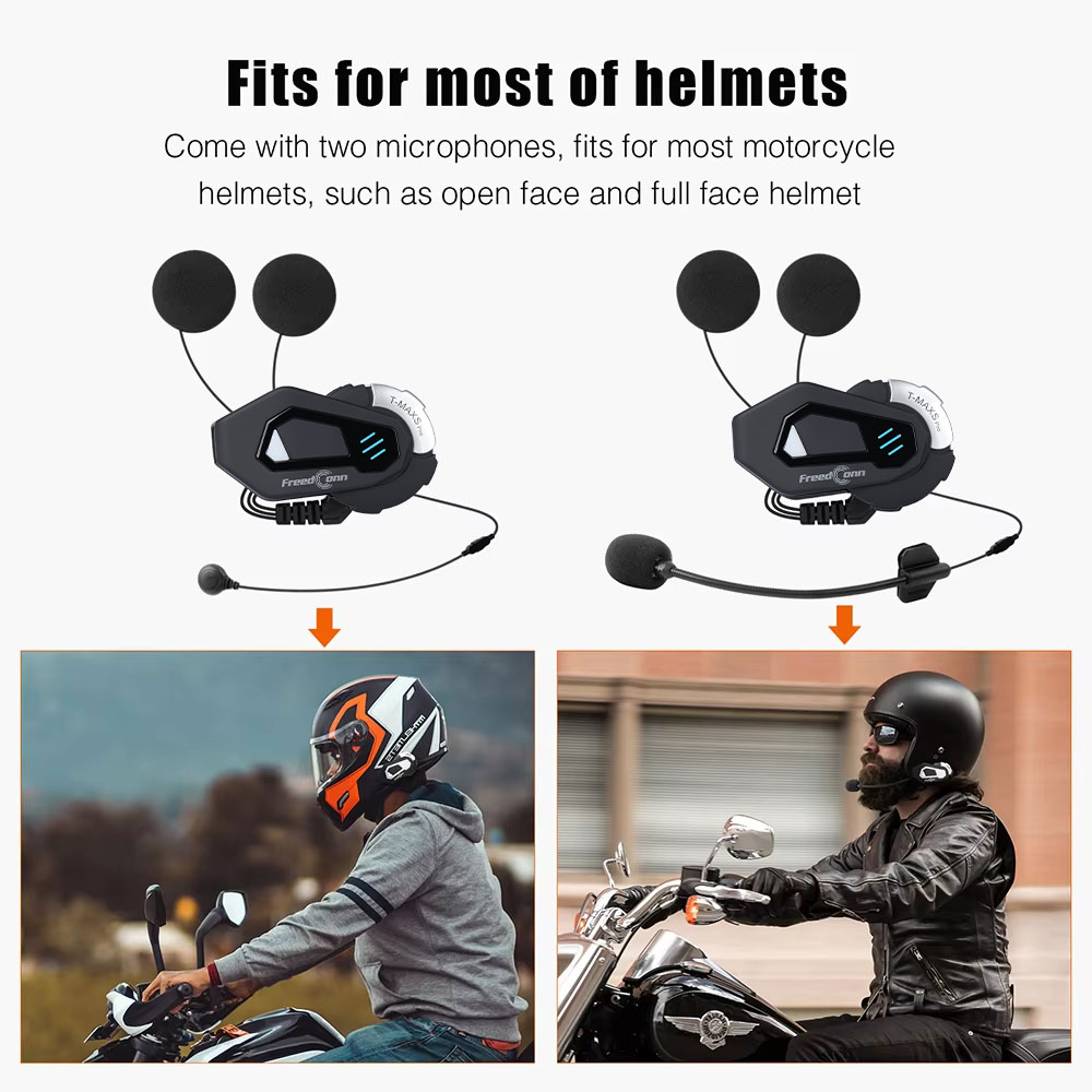 FreedConn T MAX S PRO Motocykl – Full Face Motorcycle Helmet With Bluetooth recenzja i cena