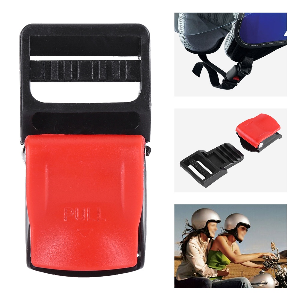 5 szt. klipsów do kasku motocy – Quick Release Buckle Motorcycle Helmet recenzja i cena