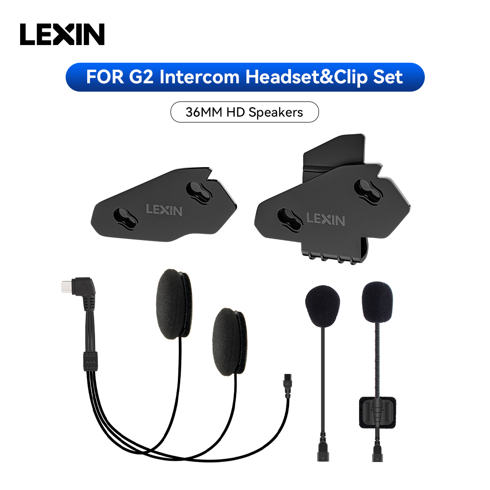 LEXIN-G2 Zestaw słuchawkowy do – Universal Motorcycle Helmet Intercom Headset recenzja i cena
