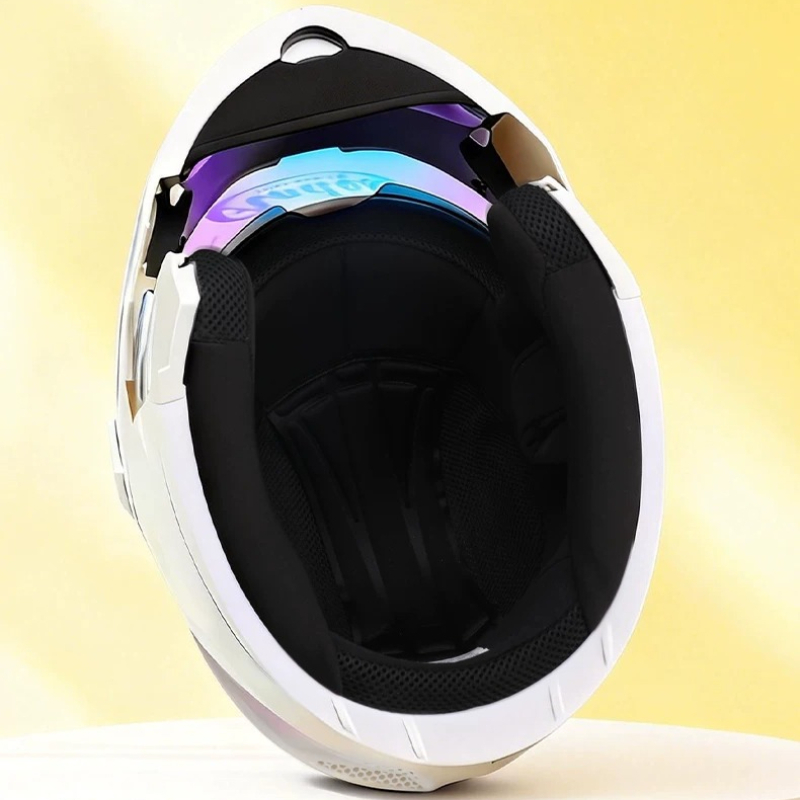 Kask motocyklowy modułowy z po – Modular Flip Up Motorcycle Helmet Dot Approved recenzja i cena