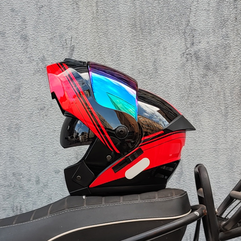 ORZ Najnowszy, zatwierdzony pr – Dual Visor Motorcycle Racing Helmet recenzja i cena