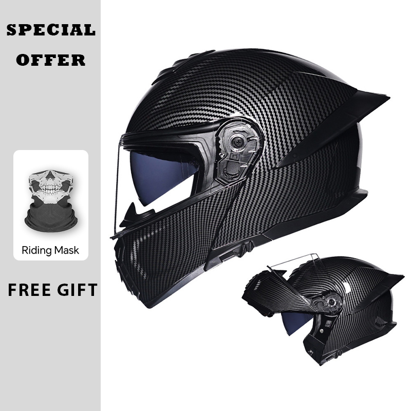 Kask motocyklowy otwierany z p – Dual Visor Motorcycle Racing Helmet recenzja i cena