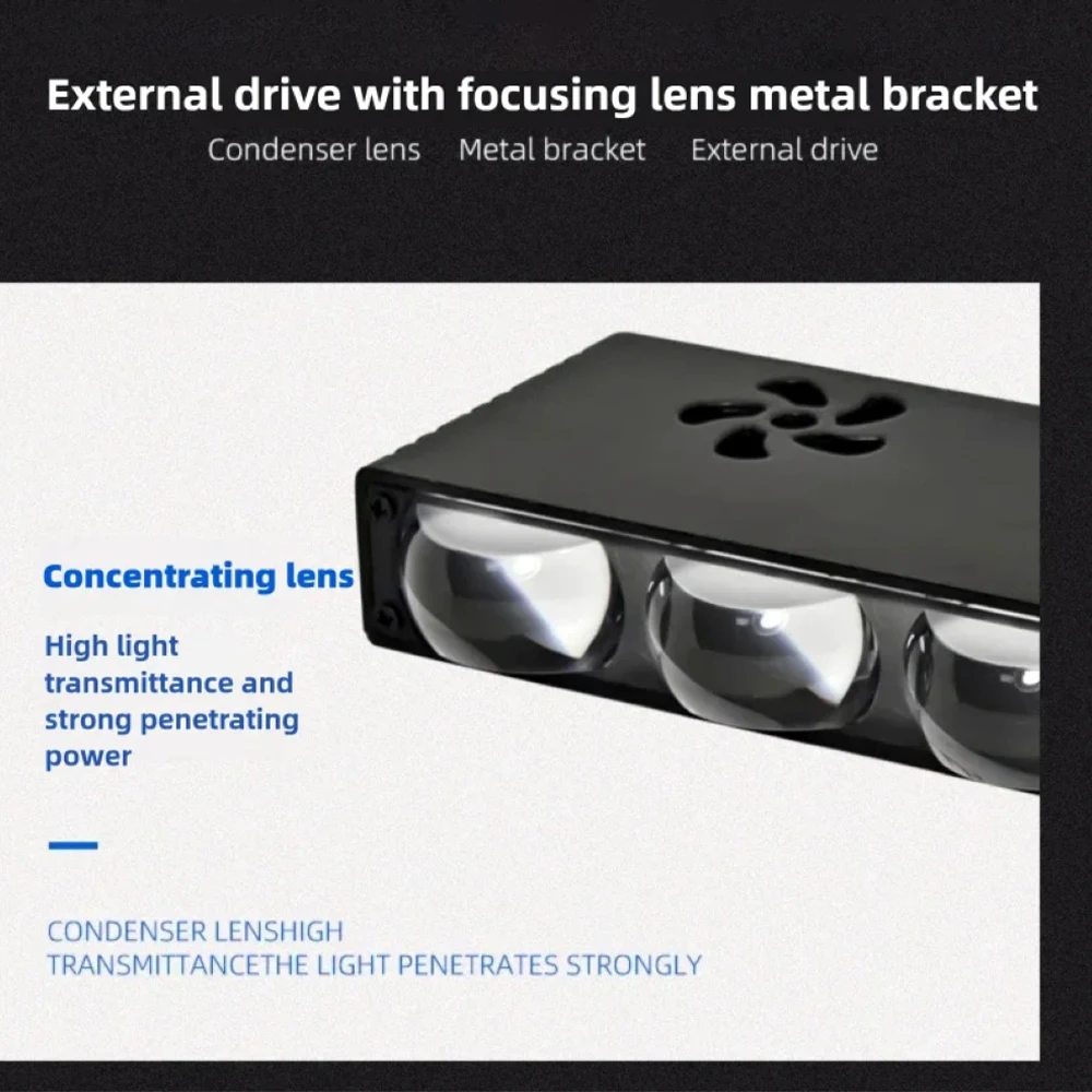 Światła LED do grilla samochod – Universal Motorcycle Led Headlight Projector recenzja i cena