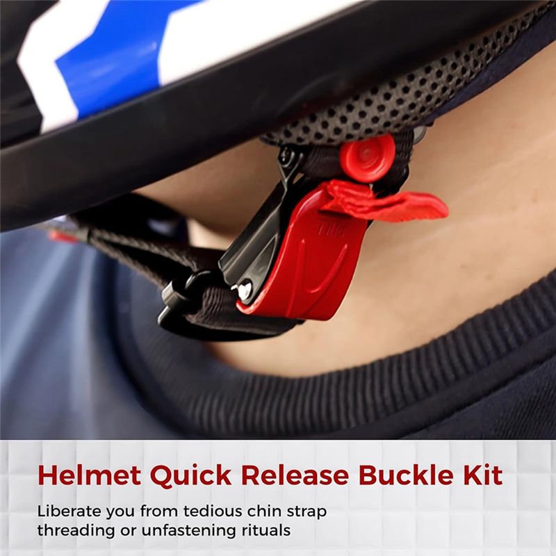 Zestaw do wymiany szybkozłącze – Quick Release Buckle Motorcycle Helmet recenzja i cena