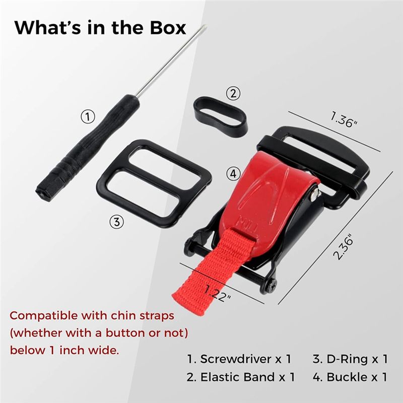 Zestaw do wymiany szybkozłącze – Quick Release Buckle Motorcycle Helmet recenzja i cena