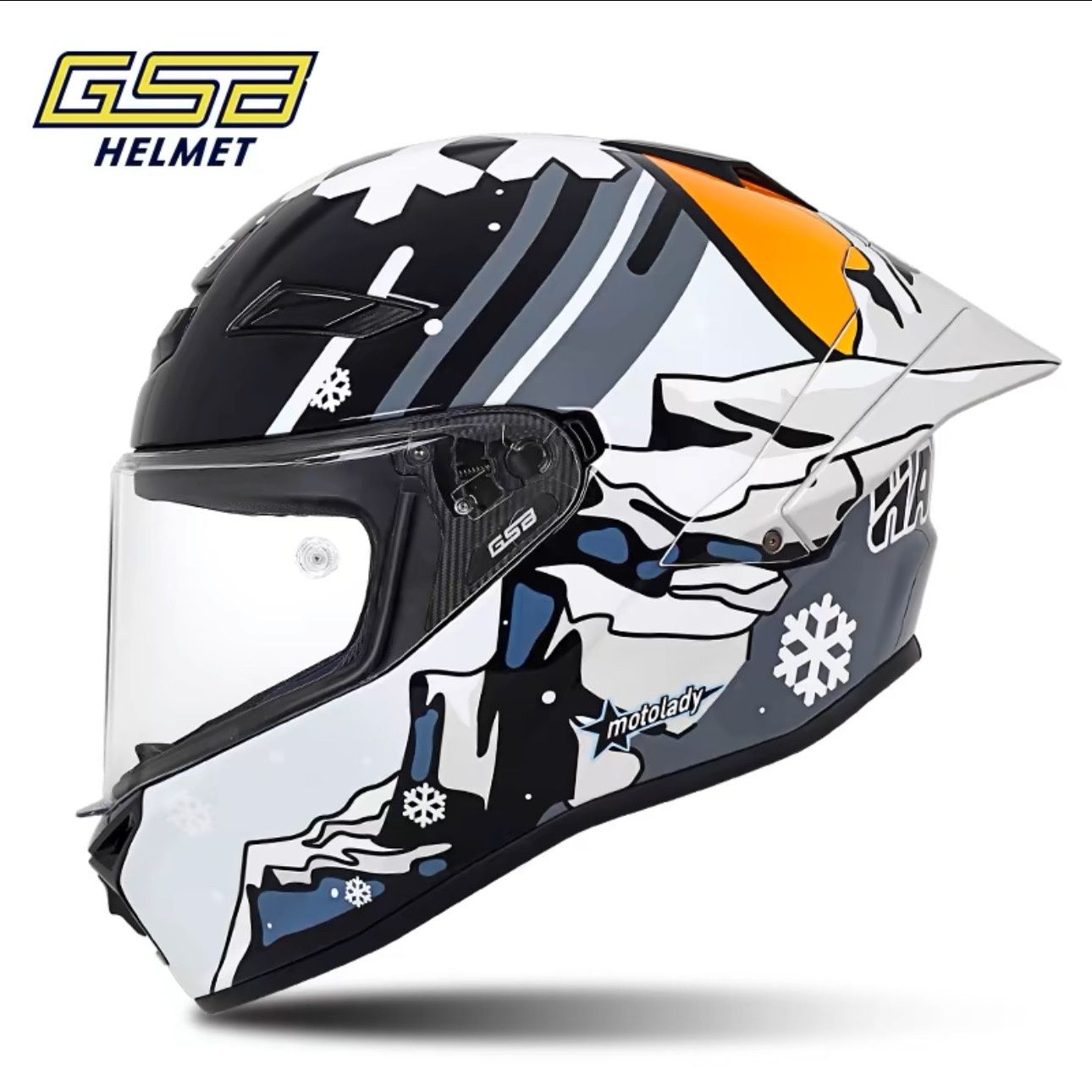Kask motocyklowy GSB Carbon Fi – Carbon Fiber Lightweight Motorcycle Helmet recenzja i cena