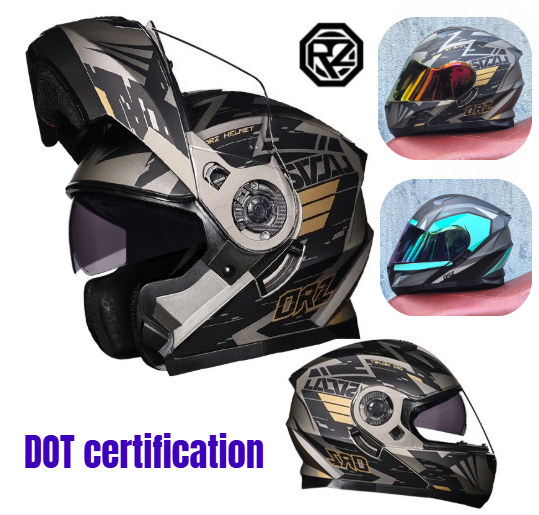 Orz pełna twarz podwójny wizje – Dual Visor Motorcycle Racing Helmet recenzja i cena