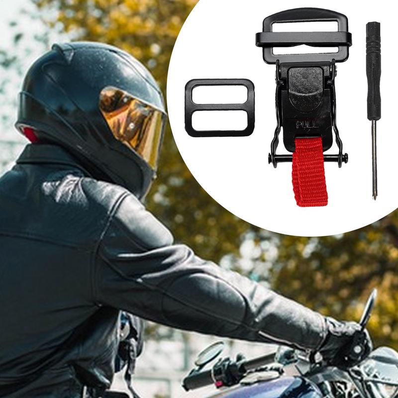 Klamra do kasku motocyklowego  – Quick Release Buckle Motorcycle Helmet recenzja i cena