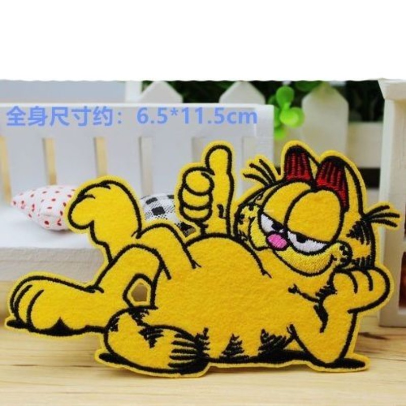 Naszywki z haftowanym Garfield – Atv Parts recenzja i cena